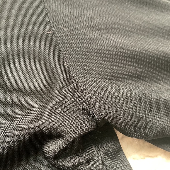 Black Sheer Long Sleeve Top - Picture 4 of 5